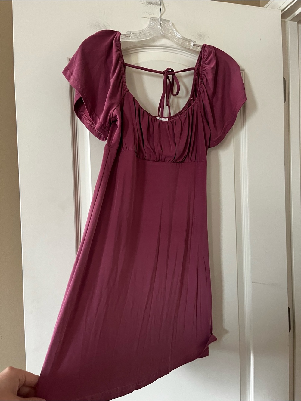 Blue Rain by Francesca’s Scoop Neck Dress in Dusty Rose Women’s Size Small - Picture 6 of 7